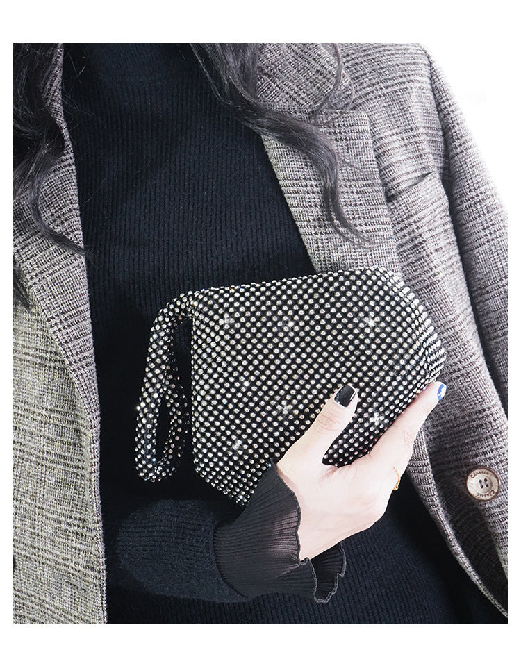 Rhinestone Evening Clutch