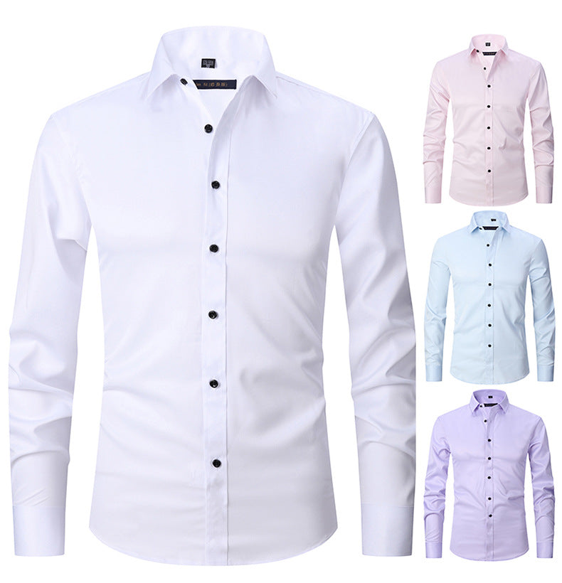 Men's Stretch Long-Sleeve Shirt