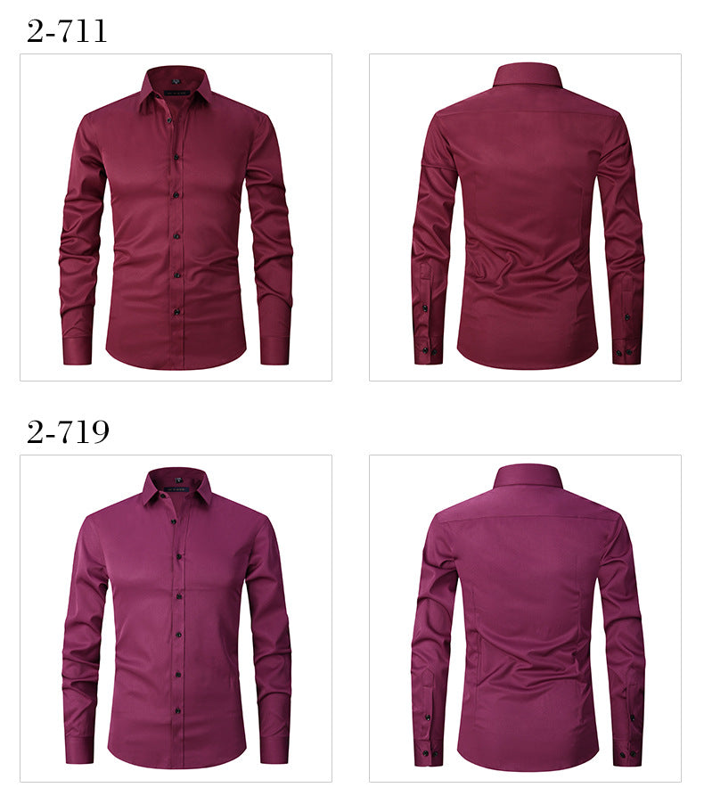 Men's Stretch Long-Sleeve Shirt
