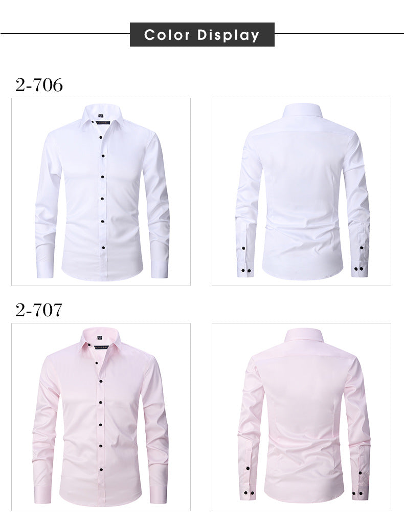 Men's Stretch Long-Sleeve Shirt