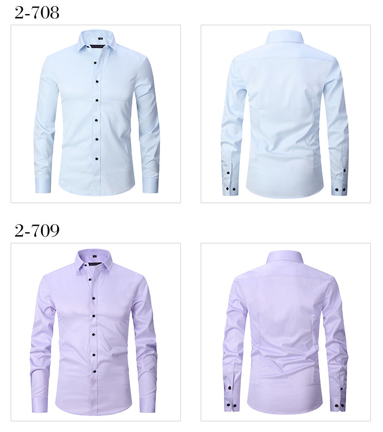 Men's Stretch Long-Sleeve Shirt