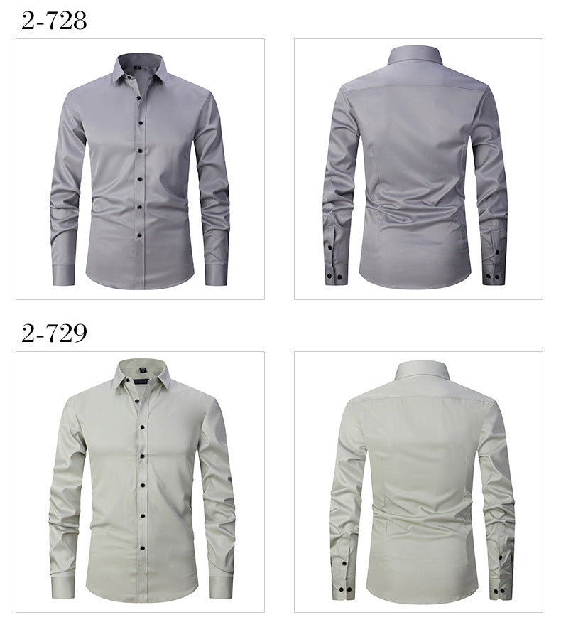 Men's Stretch Long-Sleeve Shirt