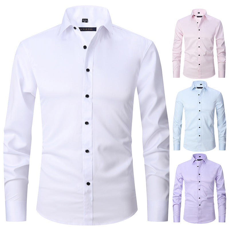 Men's Stretch Long-Sleeve Shirt