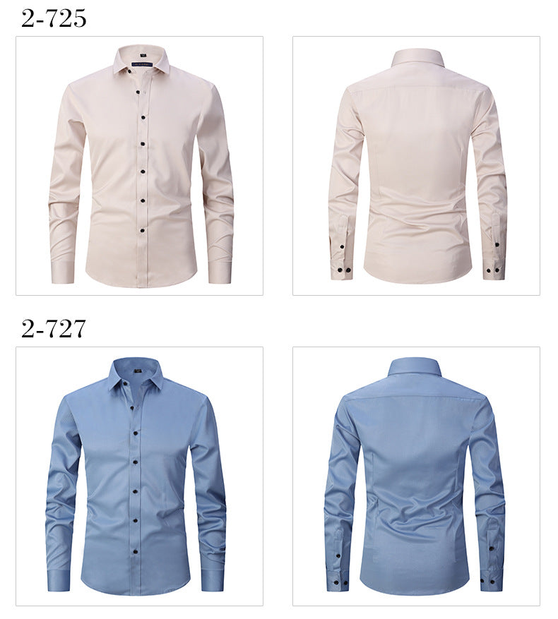 Men's Stretch Long-Sleeve Shirt