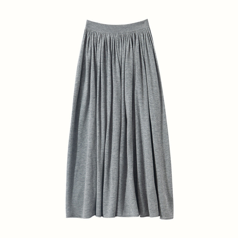 Women’s Cashmere-Style Straight Skirt