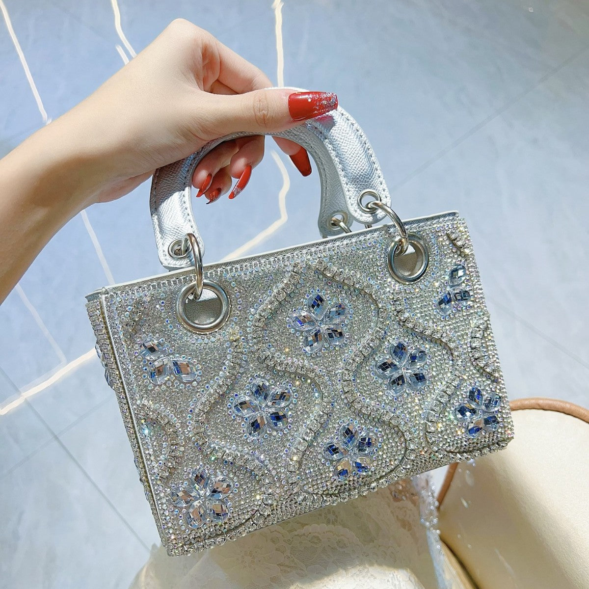 Structured Crossbody Handbag