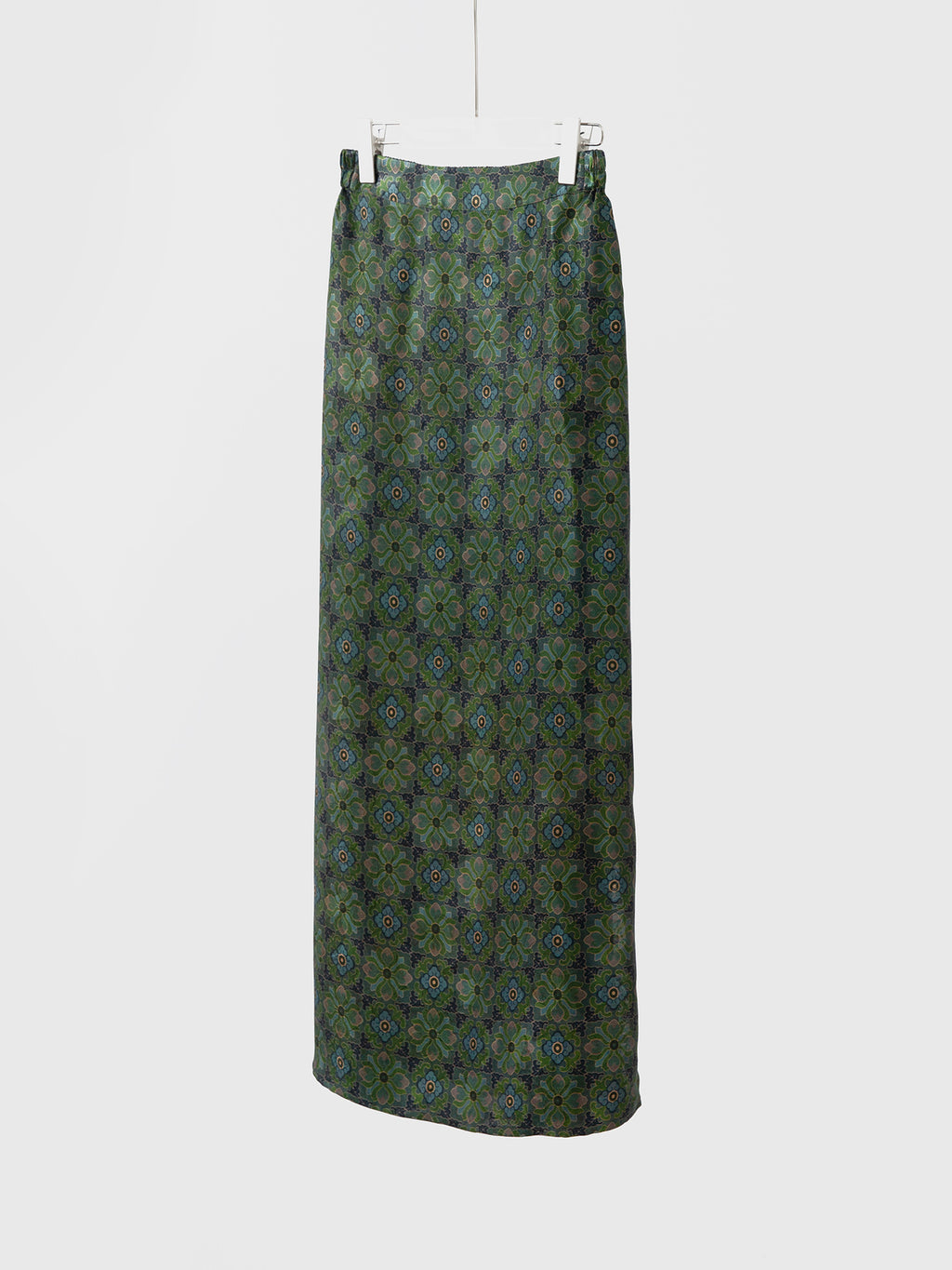 Women’s Mulberry Silk Printed Maxi Skirt