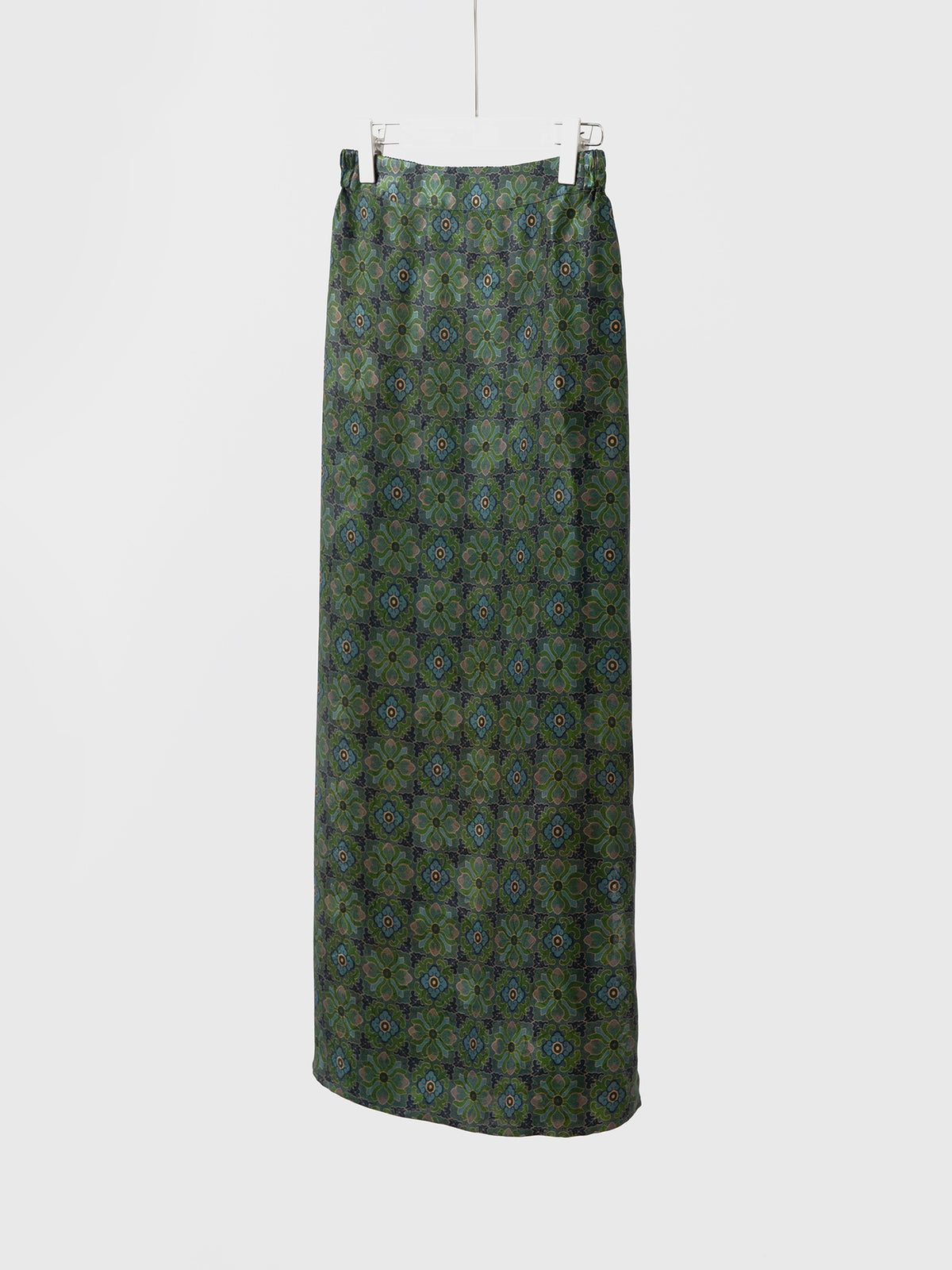 Women’s Mulberry Silk Printed Maxi Skirt