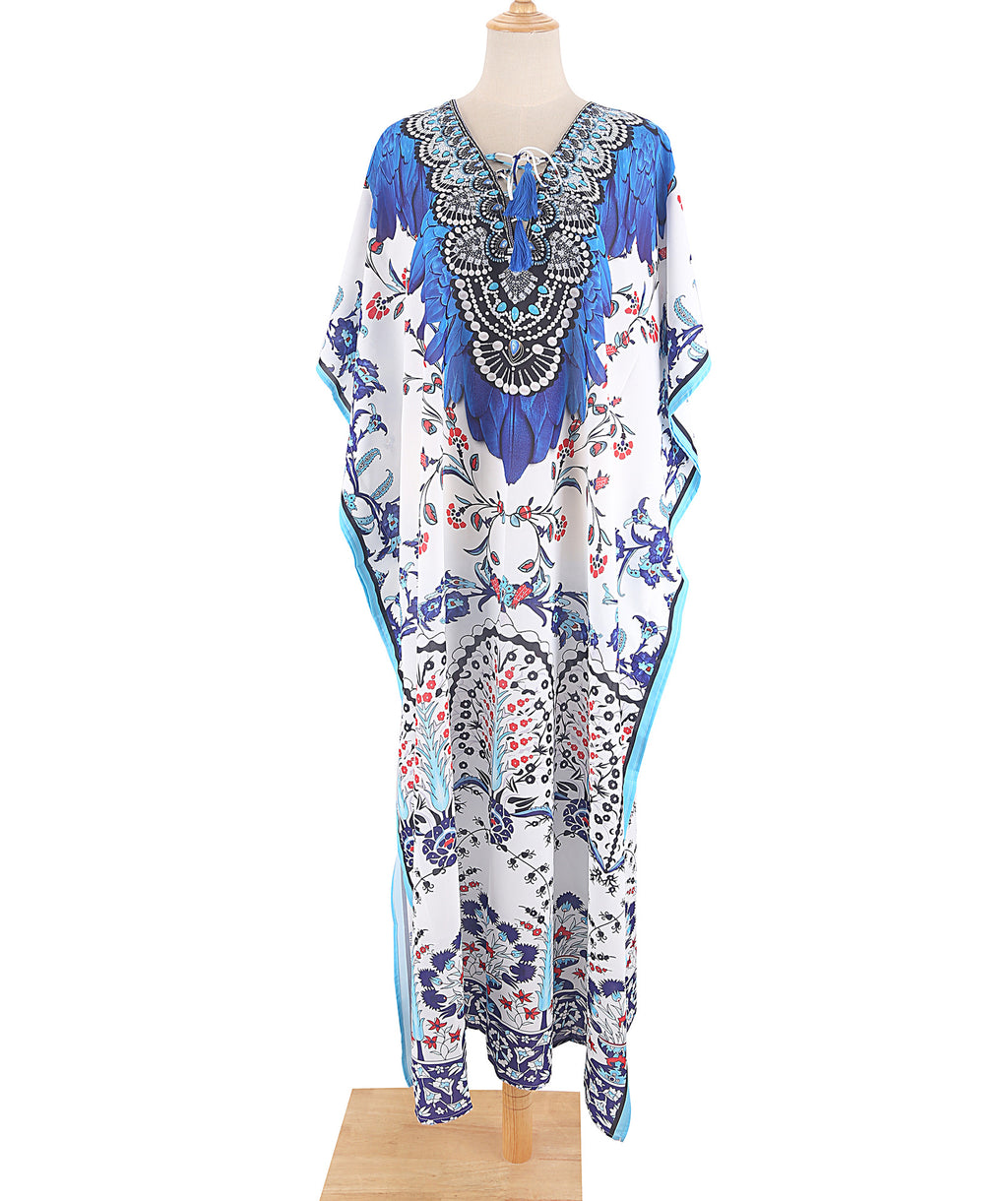 Printed Beach Cover-Up