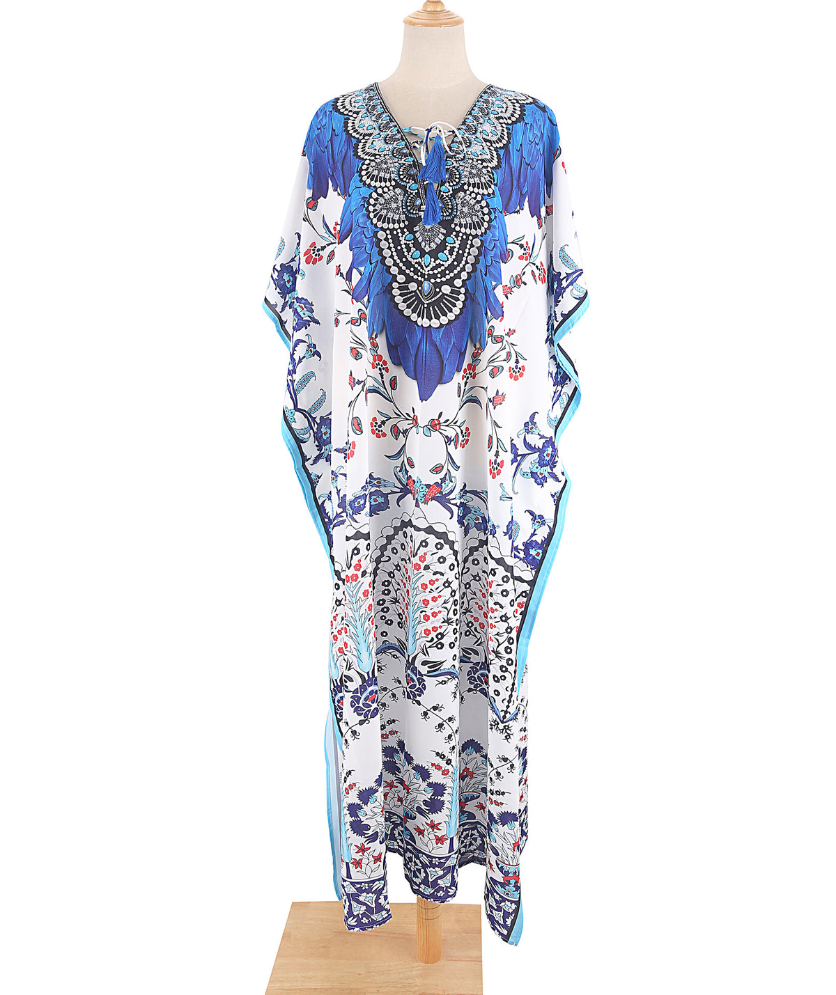 Printed Beach Cover-Up