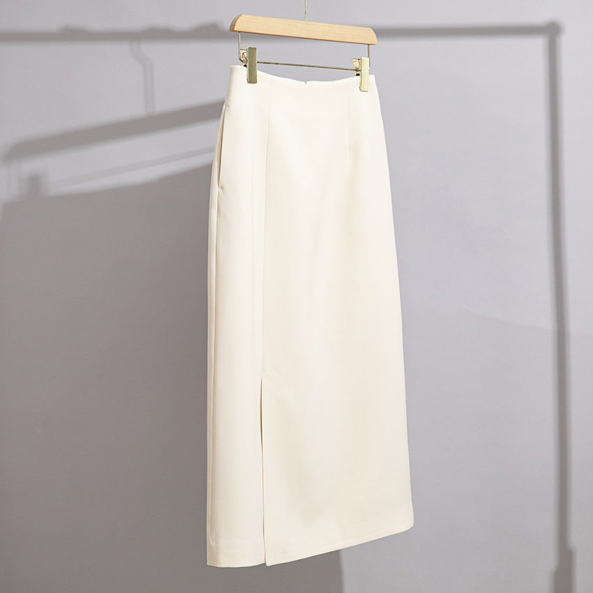 Women’s Acetate Slit Skirt