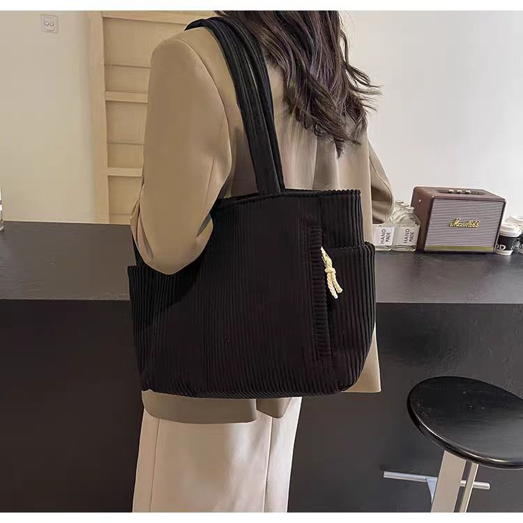 Corduroy Tote Bag