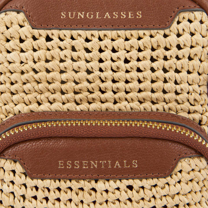 Woven Crossbody Phone Bag