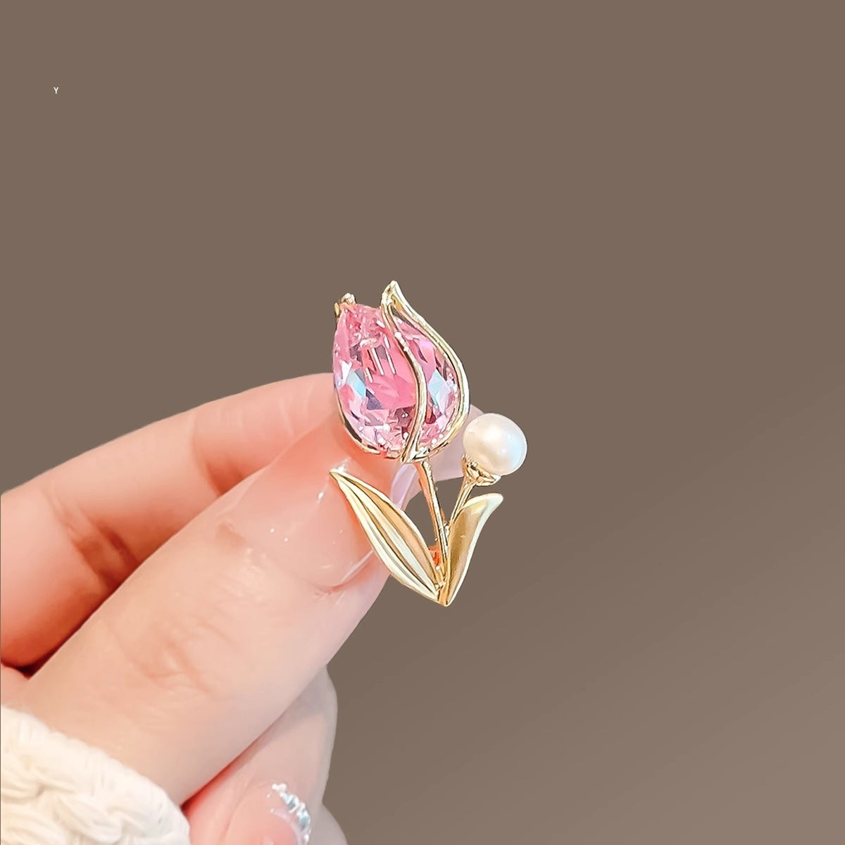 Tulip Flower Brooch