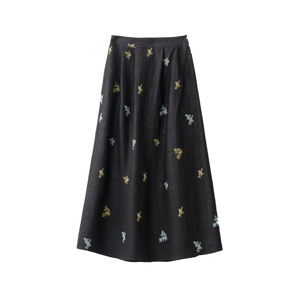 Women’s Mulberry Silk Embroidered Skirt