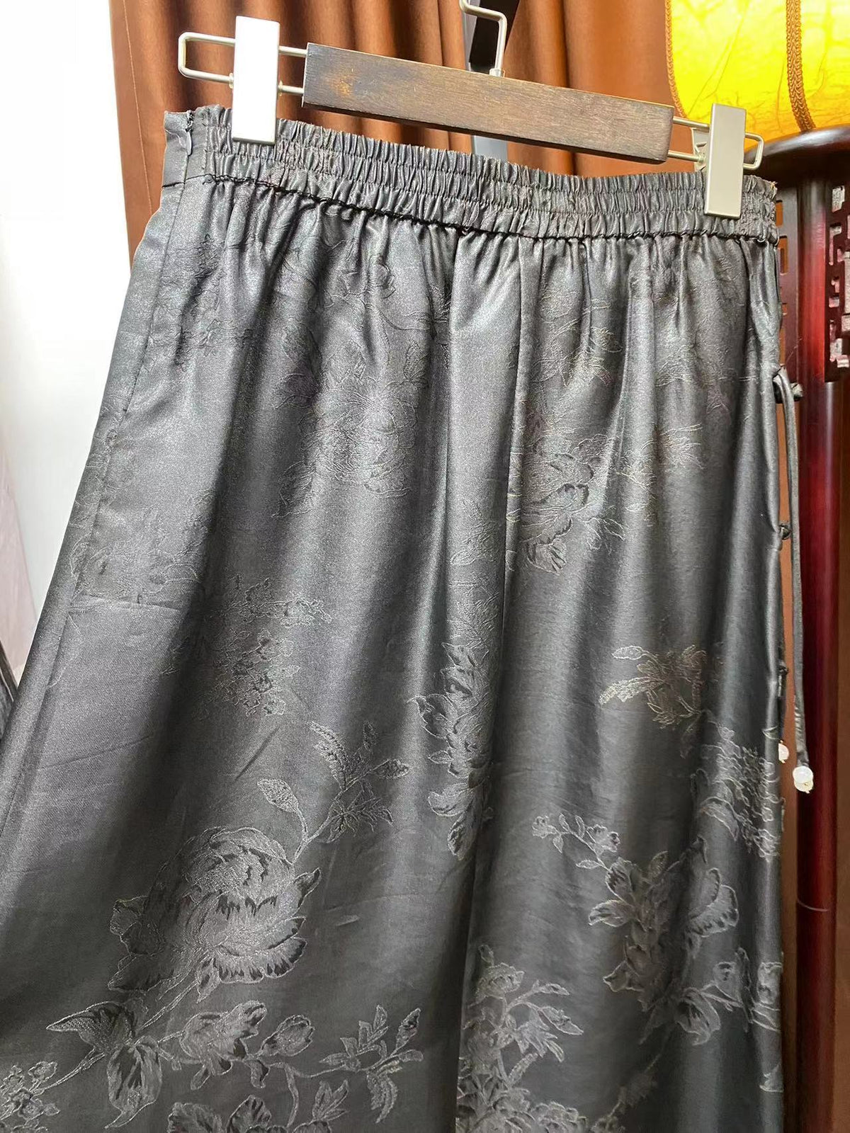 Women’s Mulberry Silk Jacquard Skirt