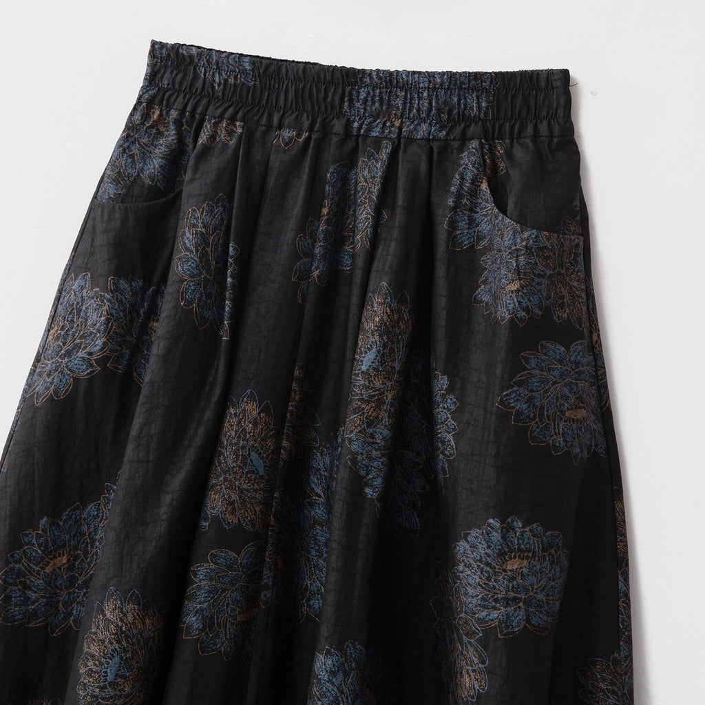 Mulberry Silk Floral Skirt