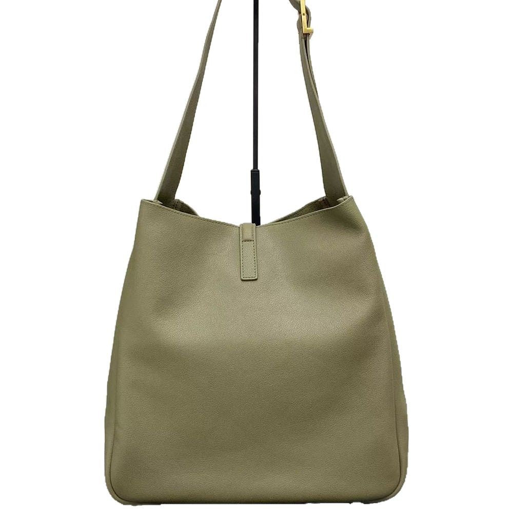 Genuine Leather Hobo Shoulder Bag