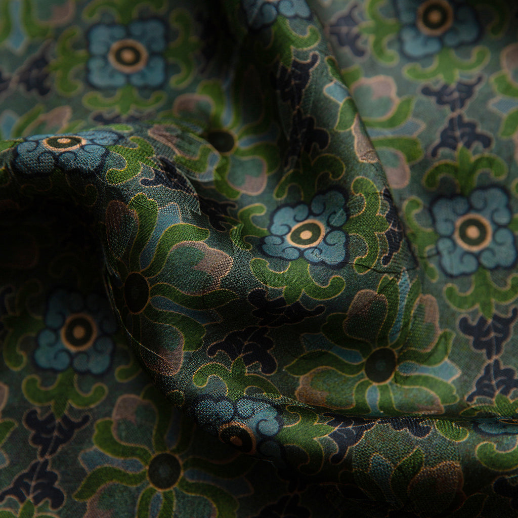 Women’s Mulberry Silk Printed Maxi Skirt