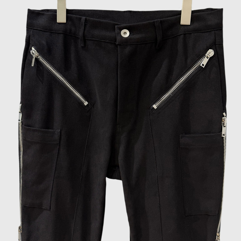 Men’s Retro Multi-Zip Casual Pants