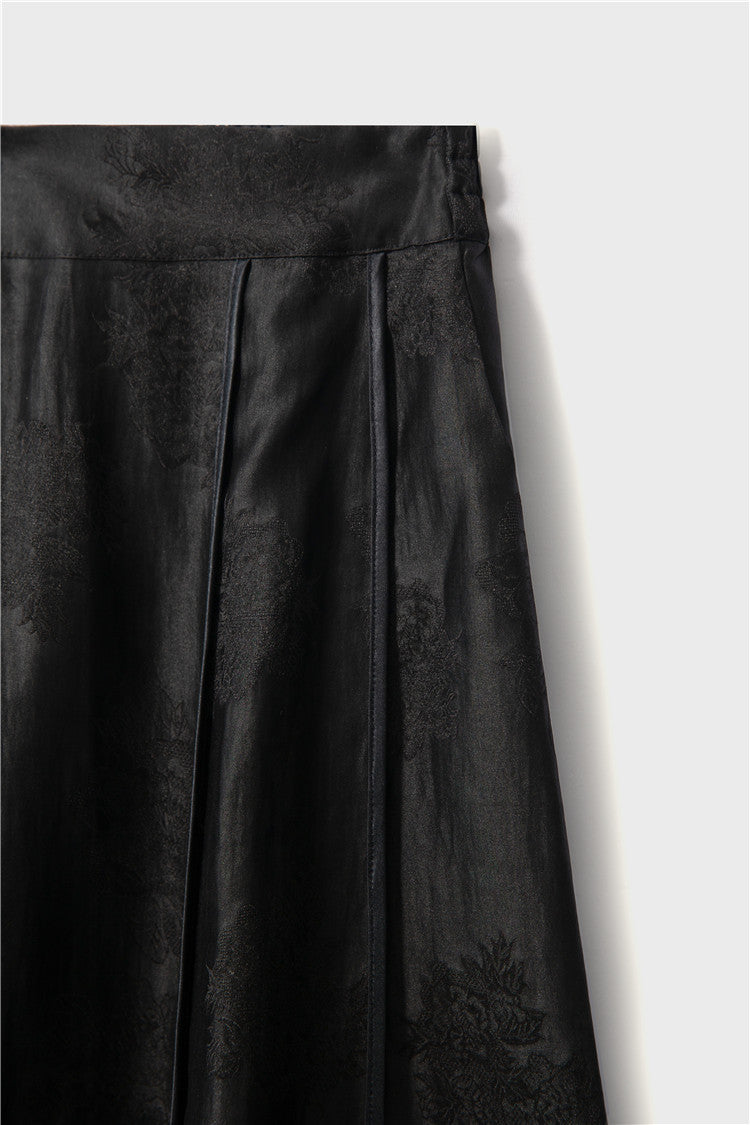 Women’s Mulberry Silk High-Waist Skirt
