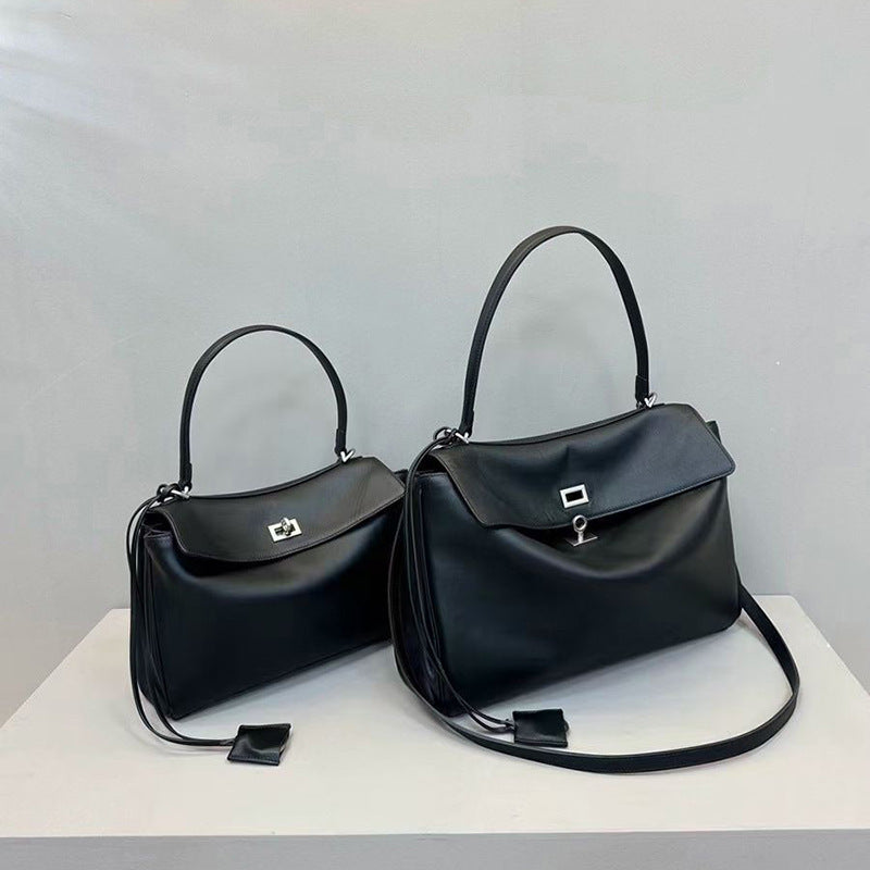 Women's Leather Rodeo Tote Bag