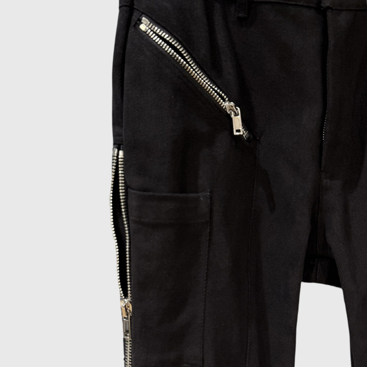 Men’s Retro Multi-Zip Casual Pants