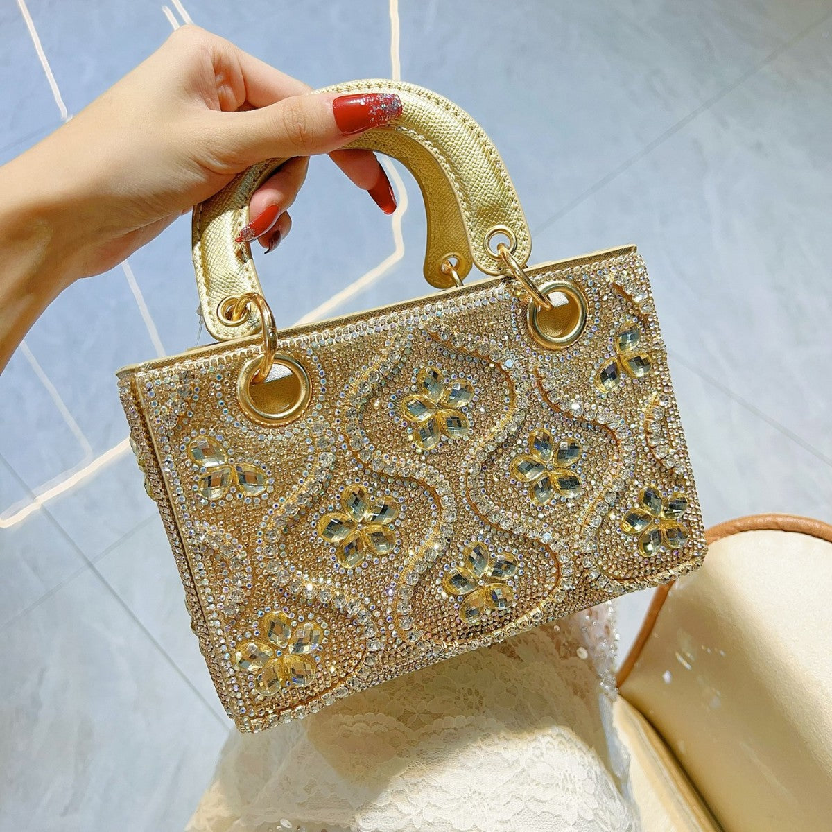 Structured Crossbody Handbag