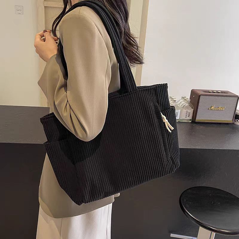 Corduroy Tote Bag