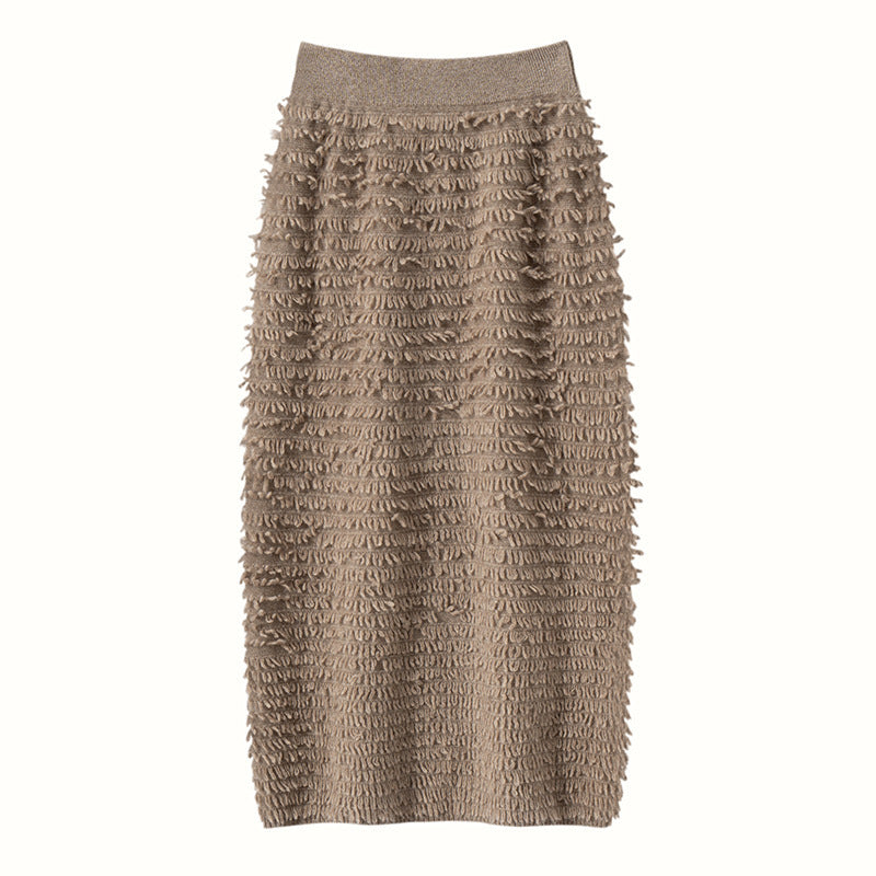 Women’s Cashmere-Style Knit Skirt