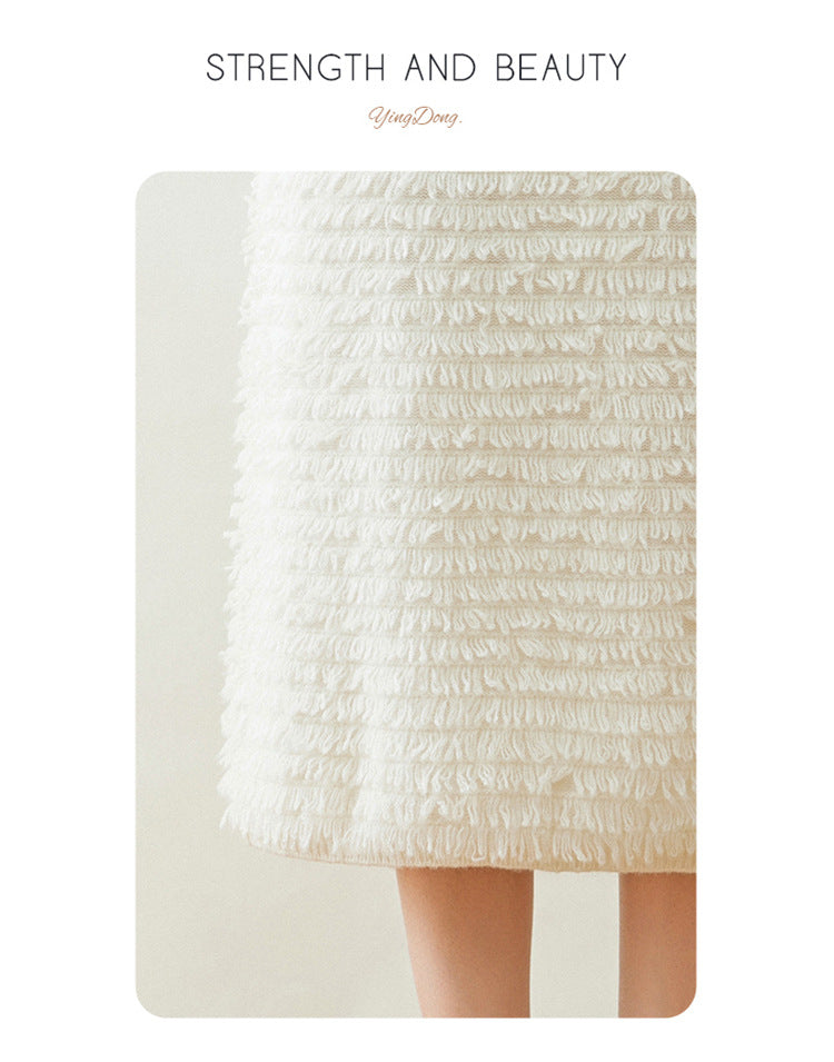 Women’s Cashmere-Style Knit Skirt