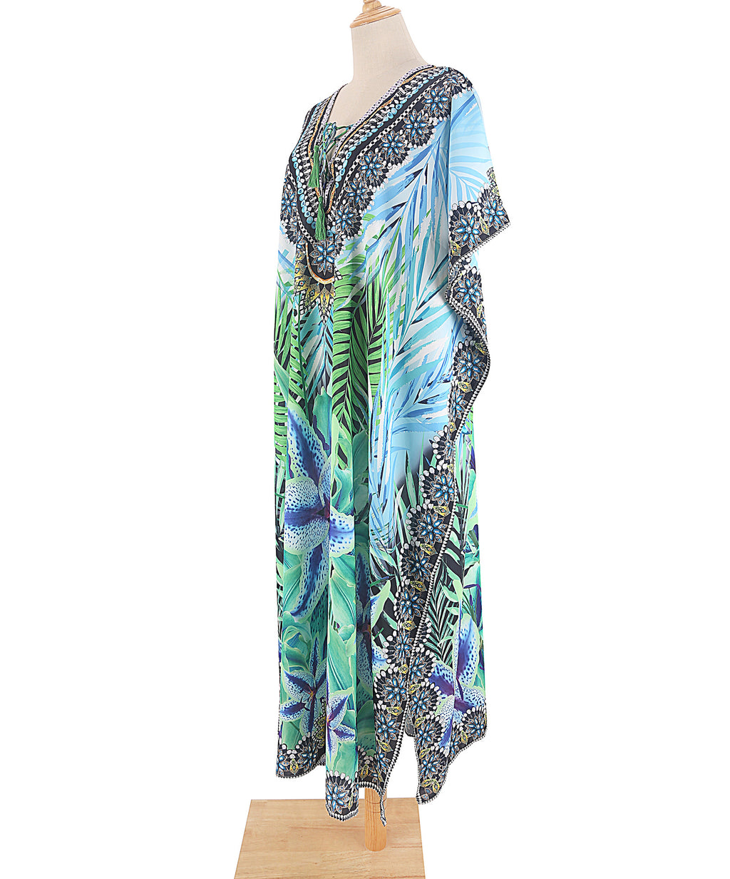 Printed Beach Cover-Up