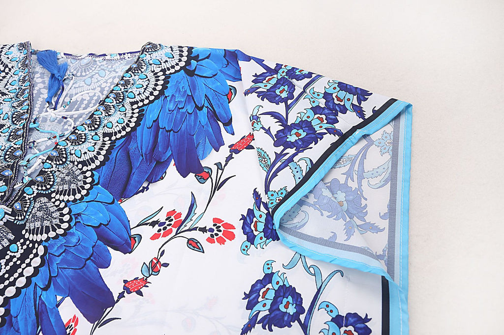 Printed Beach Cover-Up