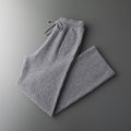 Men’s Cashmere-Style Wide-Leg Pants