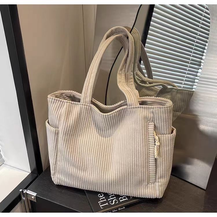 Corduroy Tote Bag