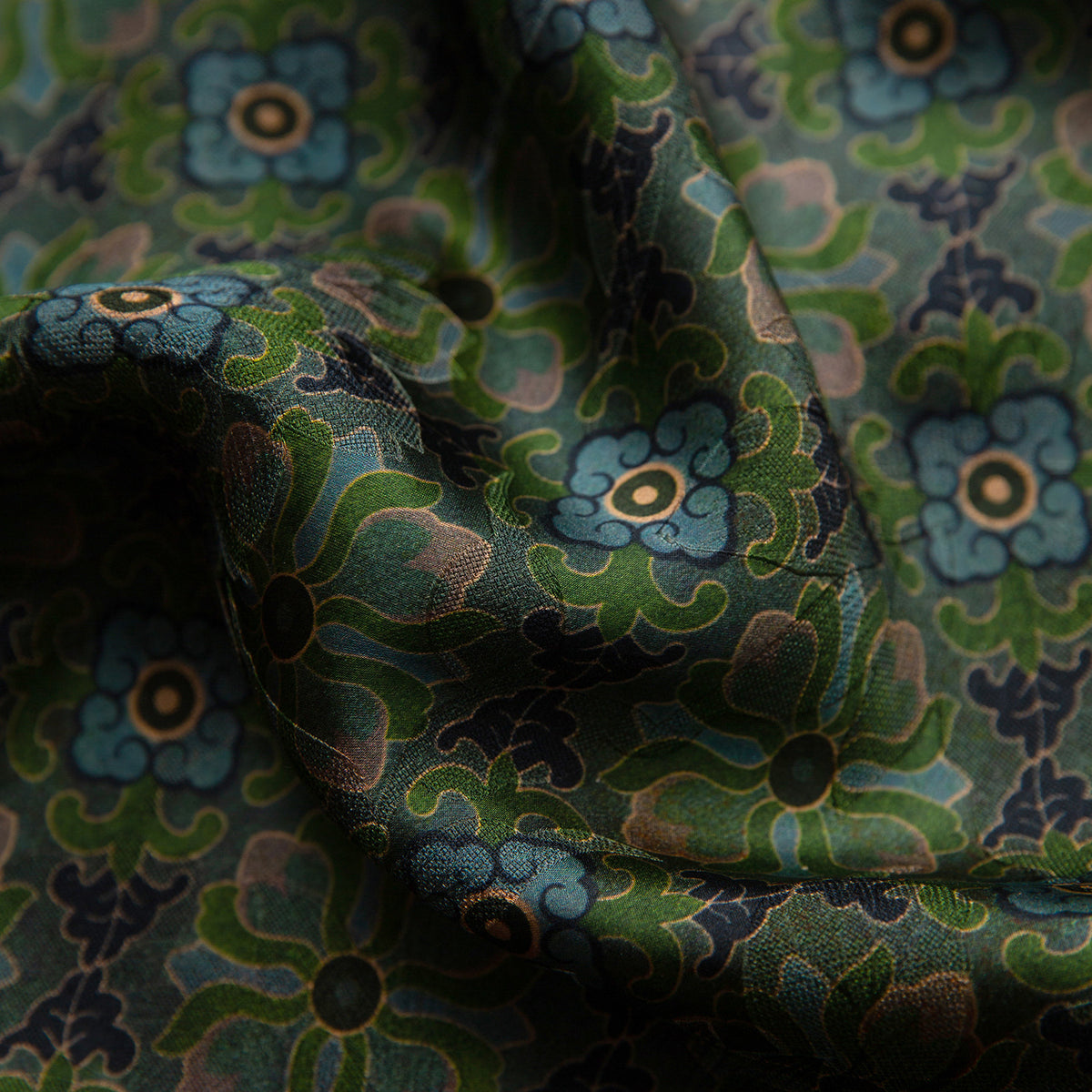 Women’s Mulberry Silk Printed Maxi Skirt