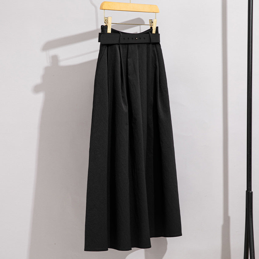 Women’s Pleated A-Line Skirt