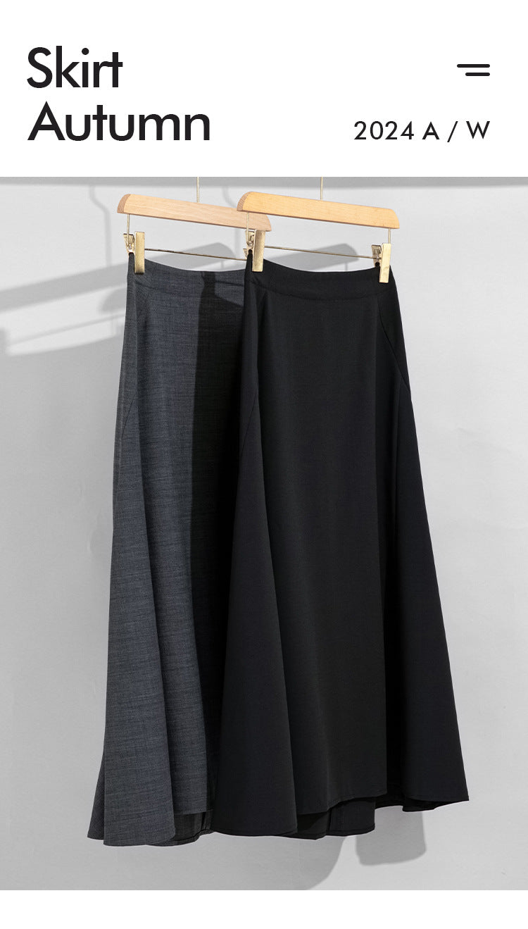 Women’s Wool Fishtail Skirt