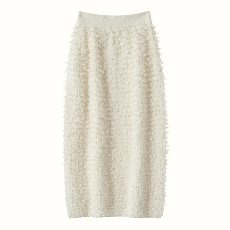Women’s Cashmere-Style Knit Skirt