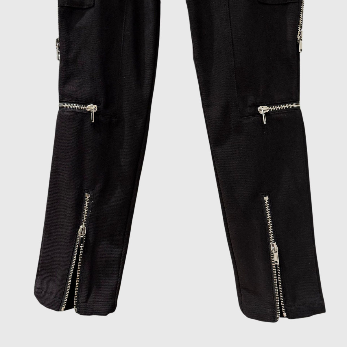 Men’s Retro Multi-Zip Casual Pants