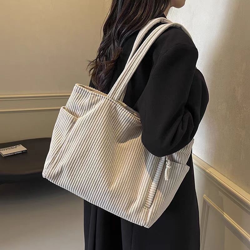 Corduroy Tote Bag