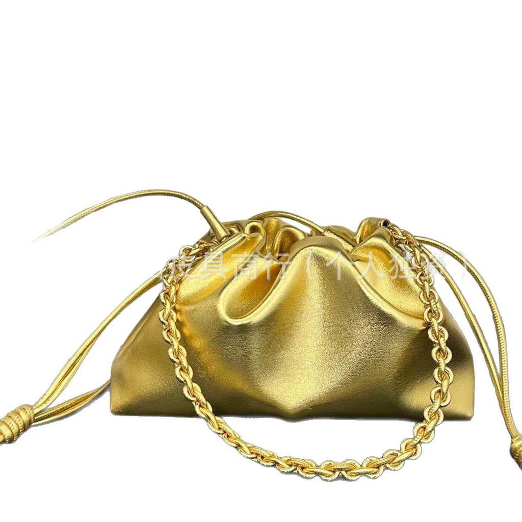 Women’s Pleated Shoulder Bag