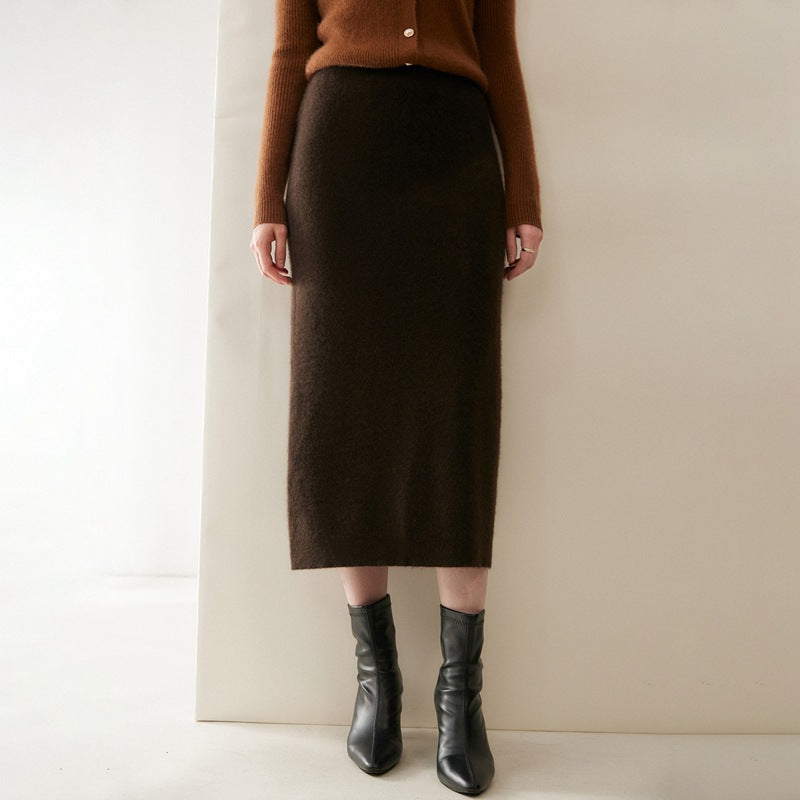 Women’s Pure Cashmere Midi Skirt