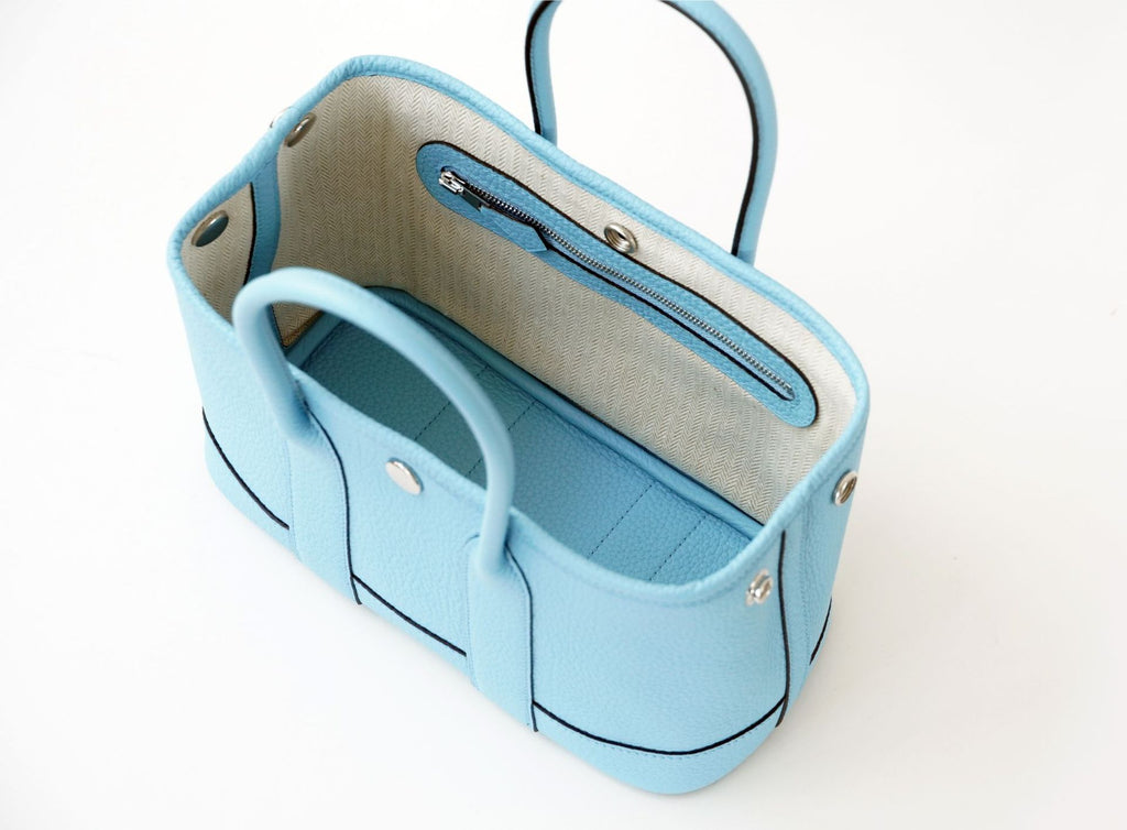 Mini Garden Genuine Leather Handbag