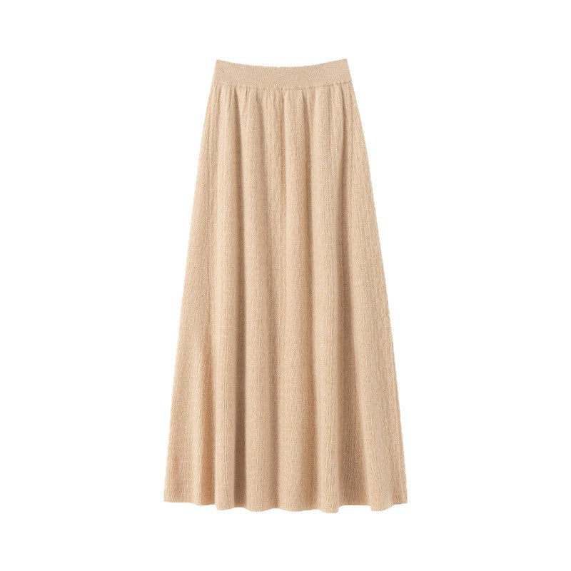 Women’s Cashmere A-Line Skirt