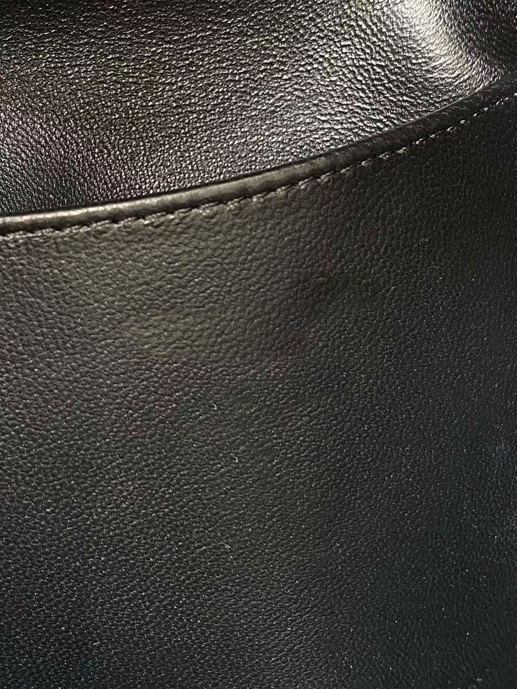 Genuine Leather Bucket Bag