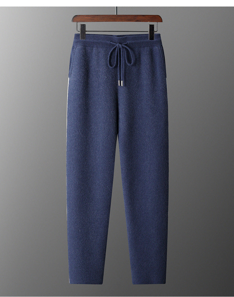 Men’s Cashmere-Style Knit Pants