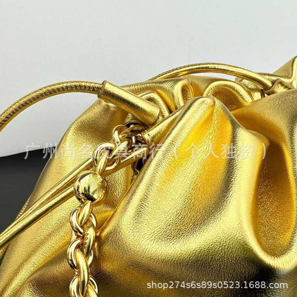 Women’s Pleated Shoulder Bag
