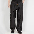 Men’s Mulberry Silk Straight-Leg Pants