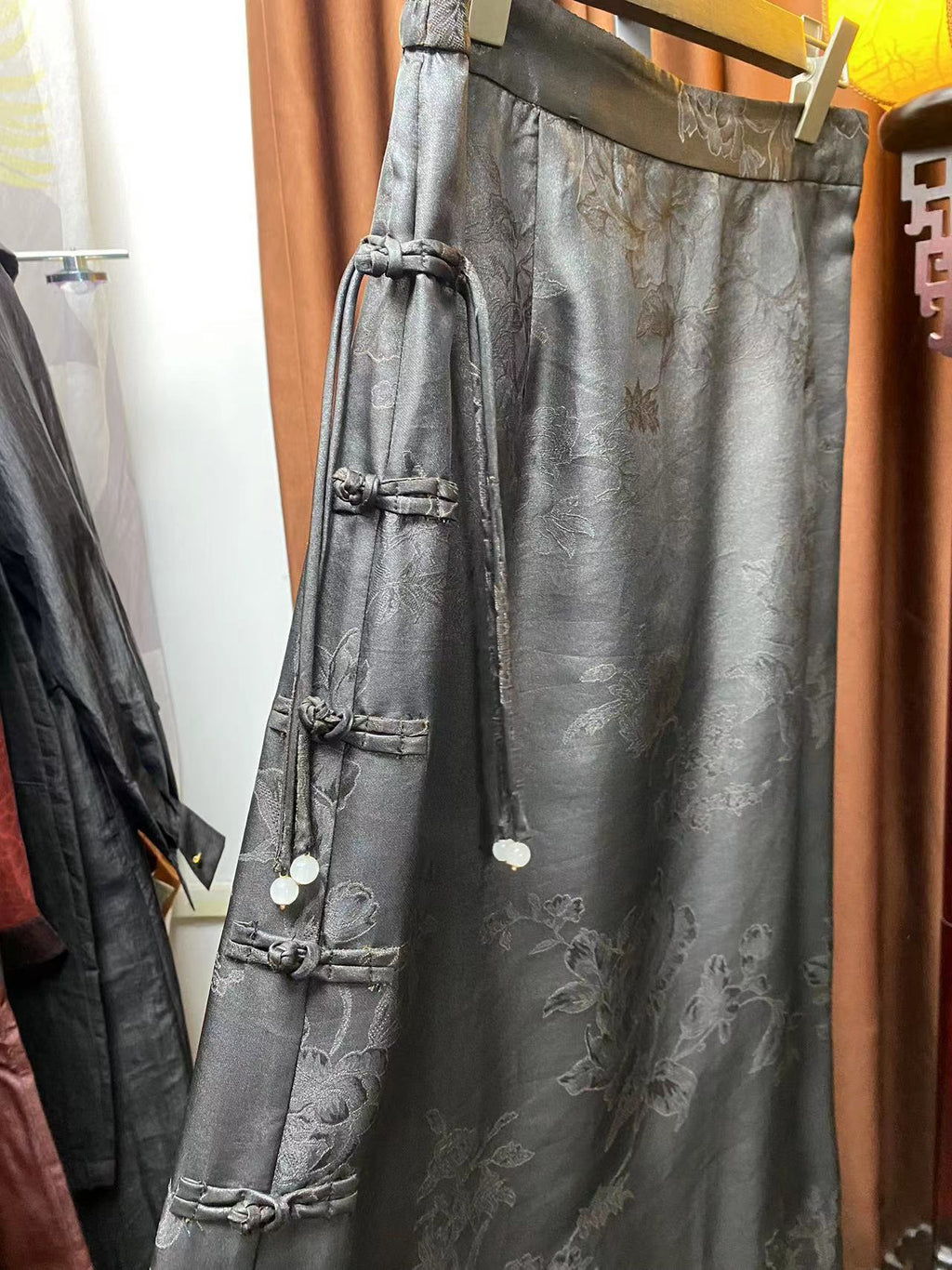 Women’s Mulberry Silk Jacquard Skirt